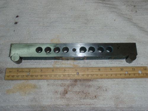 10 INCH SINE BAR / PLATE machinist tools 10 7/8 x 7/8 inches x 1 5/8 &#034;  Hardened