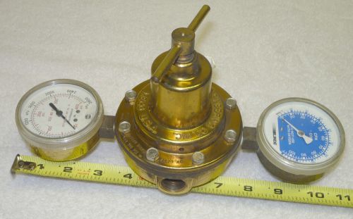 Meco co2 regulator brass, large,  heavy for sale