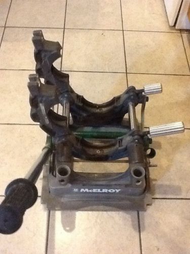 McElroy Pitbull #14 pipe fusion Machine clamping device