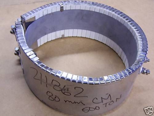 Heater band 211862 cincinnati milacron 80mm 500 ton ceramic for sale