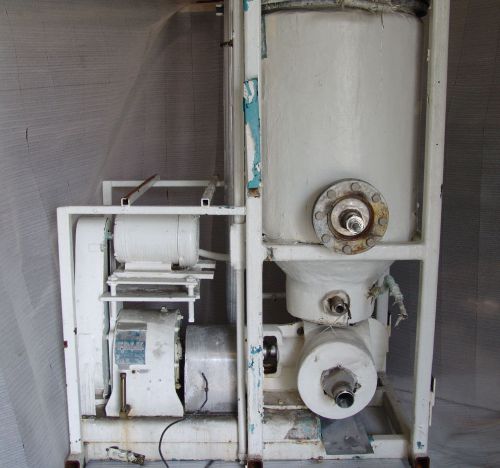 Chemical process pump skid 40 gallon tank ss 3 hp for sale