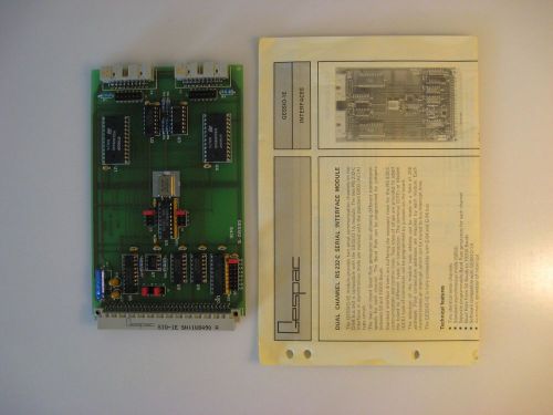 Gespac GESSIO-1E 8436 Dual Channel Serial Iinterface PCB Module