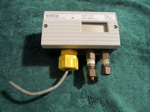 Setra 2671025wd11akhd, pressure transducer-excitation 24vdc-nice for sale