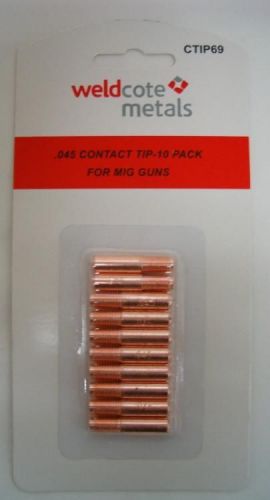 Miller 000069 Contact Tip .045 M-10  M-15 M-25 Pkg = 10