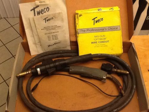 Tweco WeldSkill MIG Gun and Wire Conduit WM400M 15-032604-156
