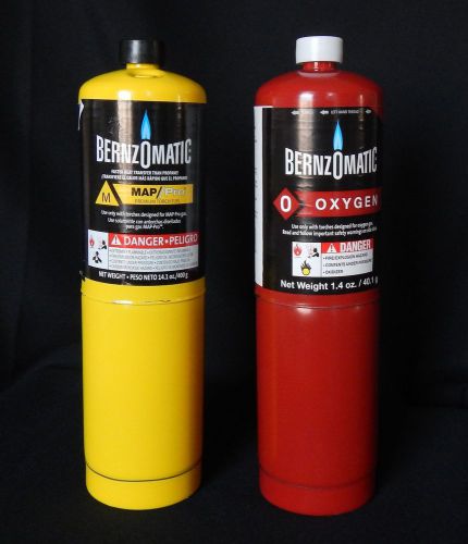 Bernzomatic mapp &amp; oxygen gas *used* local pickup only for sale