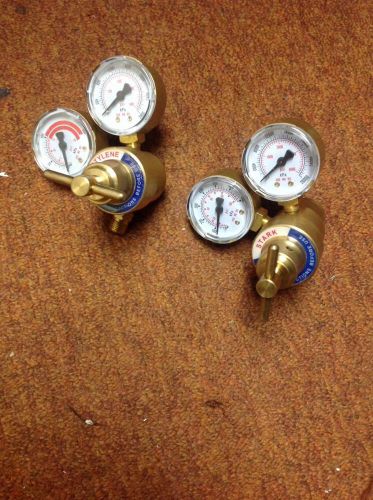 Oxygen and Acetylene Regulators, Solid Brass, Compatible to all Victor Kits
