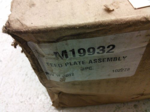 (1) nib lincoln electric feed plate assembly ( use dual power wire feeder) for sale