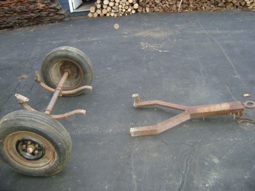 Lincoln Welder SA 200 wheels,tires,  axle,  leaf springs and tow bar hitch