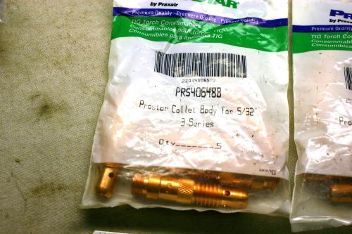 Praxair ProStar Collet body for 5/32 3 series new sealed bag of 5