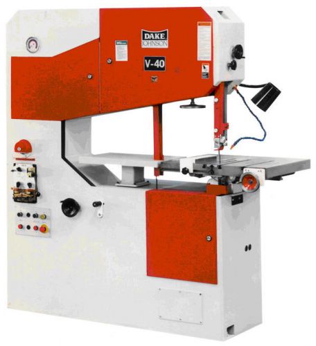 Bandsaw dake / johnson v-40 vertical band saw with 41&#034; throat - new for sale