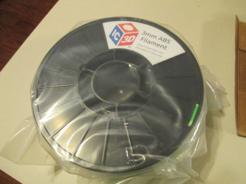IC3D 3mm ABS 3D Printer Filament GREEN - MADE IN USA