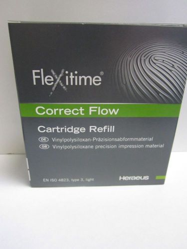 Flexitime Correct Flow Standard Pack Hydrophilic VPS Impression Heraeus Kulzer