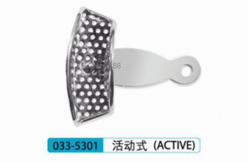 10 pcs hot kangqiao dental partial impression tray (stainless steel) removable for sale
