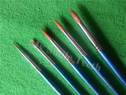 FreeShip 5x  Dental Lab Porcelain Brush Pen #0 #2 #6 #7 #8  Skyists