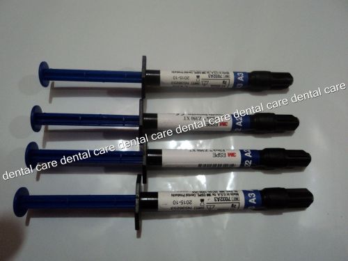 Pack of 8x Filtek Z350XT Supreme Flowable Dental Composite Shade A1,A2,A3,A3.5