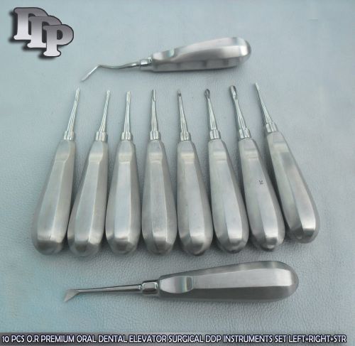 15 Dental Elevators Extraction Surgical Instruments NEW