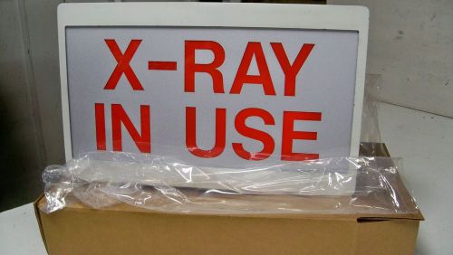 Isolite X-RAY IN USE Sign LED 120/277V NEW in BOX Hospital Man Cave Garage
