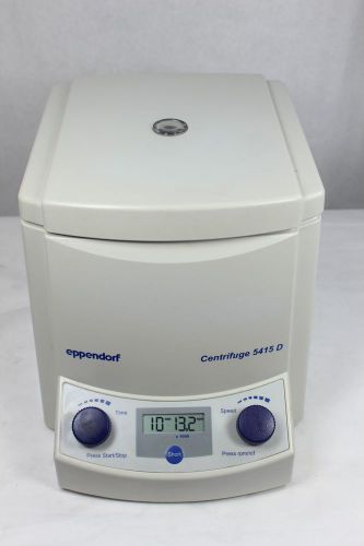 Eppendorf 5415D Centrifuge without Rotor, Working Microcentrifuge