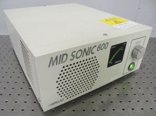 C112095 kaijo type 6633 mid sonic 600 ultrasonic generator (600w, 200khz, 208v) for sale