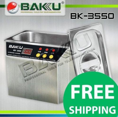 775ml stainless steel ultrasonic cleaner,baku,baku-3550. for sale