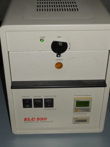 Electro Lite Corporation ELC-550 UV Curing Chamber 1.8 hours!