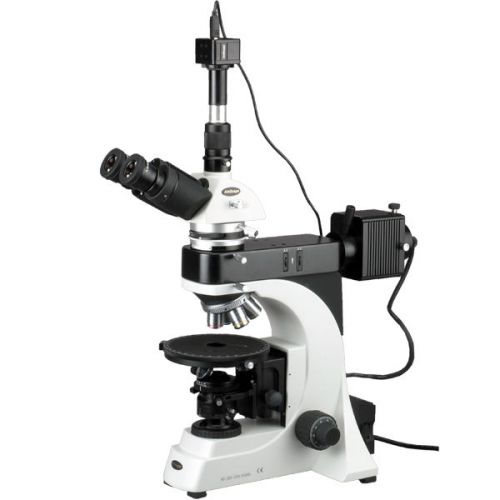50X-1000X EPI Trinocular Infinity Polarizing Microscope + 5MP Camera