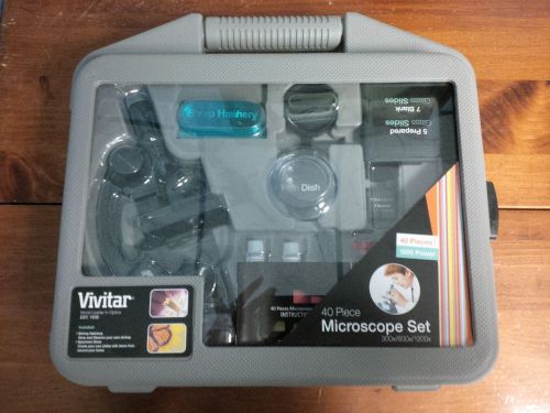 Vivitar Micro View Microscope MIC-2 300X 600X 1200X NEW W/Box