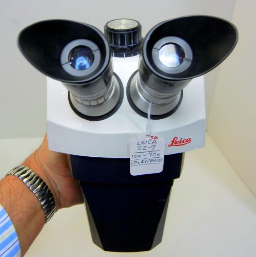 LEICA Stereo Zoom Microscope SZ7 Max Mag 70X  BEAUTIFUL IMAGES #36