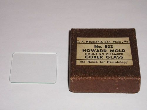 C.A. HAUSSER &amp; SON HOWARD 822(5090) COUNTING CHAMBER 1.0MM COVER GLASS