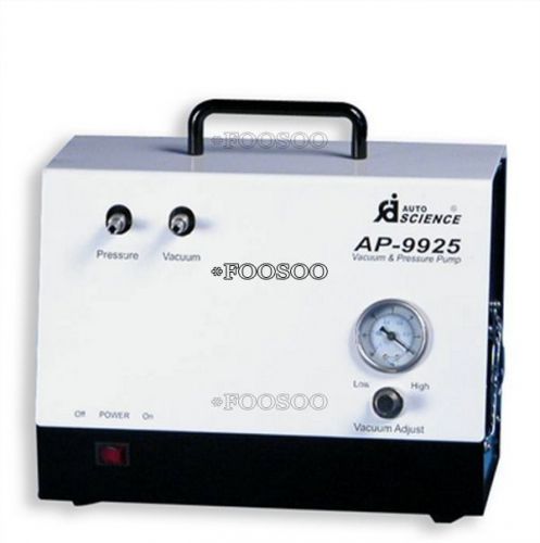 New handheld lab oil free diaphragm vacuum pump ap-9925 25l/m pressure adjust for sale