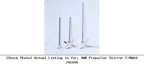 Vwr propeller stirrer f/rw16 741000 laboratory apparatus for sale