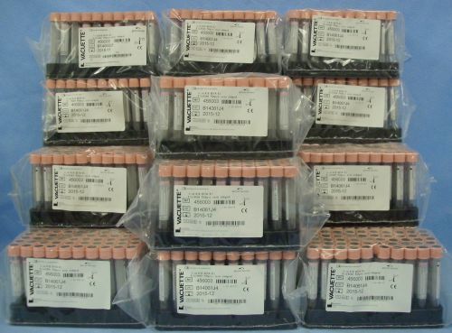 23 Trays/ 50ea Greiner Bio-One/Vacuette Blood Collection Tubes #456003
