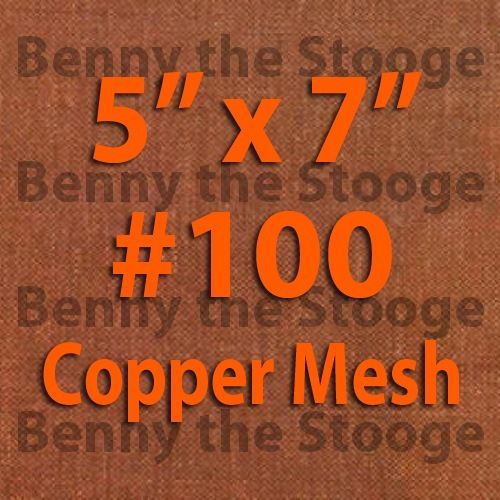  100% Copper 100 Mesh/150 Micron Pollen/ Kief / Dry Sift Screen  5&#034;x7&#034;  