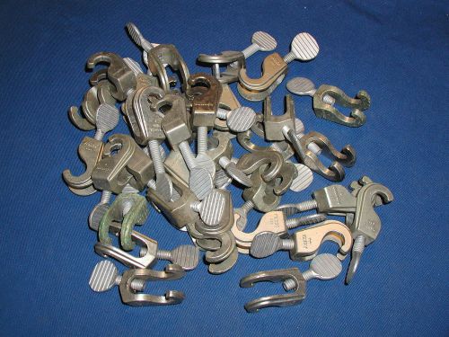 LOT OF 33 FISHER USED FLEXAFRAME HOOK CONNECTORS