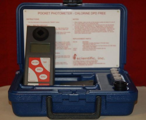 Hf scientific pocket photometer chlorine test kit for part/repair #4384 for sale