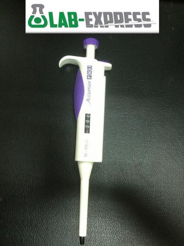 Manual pipette pipetter pipettor manual adjustable 50-200ul for sale