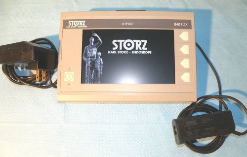 Storz c-mac 7&#034; flat panel monitor with camera head for video laryngoscopes for sale