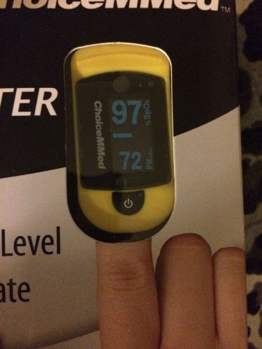 ChoiceMMed Pulse oximeter (Yellow) On Sale