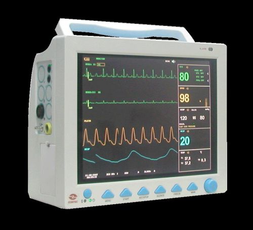 12.1&#039;&#039;ICU Patient Monitor Multi parameters ECG NIBP Spo2 Temp Resp Etco2,CMS8000