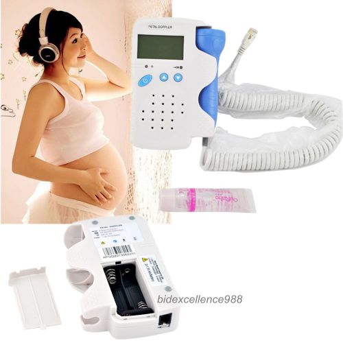 HOT Promotion CE Fetal Doppler 3MHz with LCD Display hear rate monitor