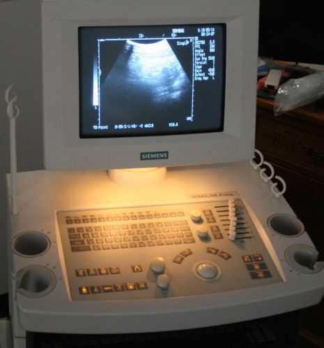 Siemens Prima Ultrasound System - 3.5MHz C70S Ultrasound Probe Included!