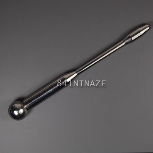 Stainless Steel Urethral Instruments Plug Male Sounding Dilatator 120mm