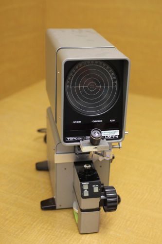 Used Topcon Digital Lensmeter LM-P4 120 Volts 80 W 50/60 Hz
