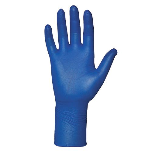 Disposable Gloves, Nitrile, 2XL, Blue, PK100 USE-880-XXL