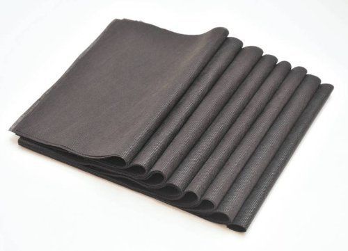 Smart-fab disposable fabric sheets - 12&#034; x 18&#034; - black (23812184520) for sale