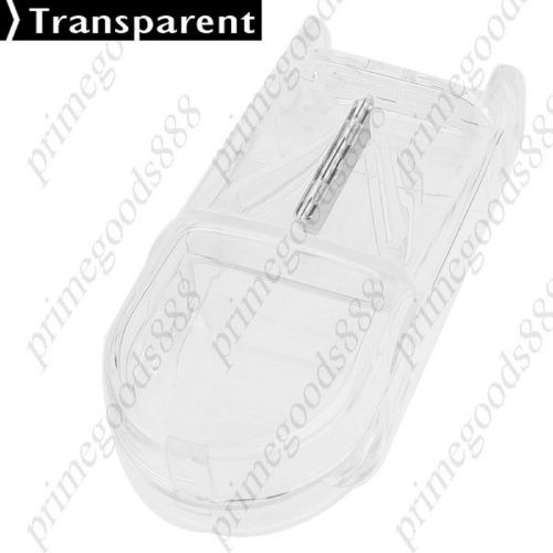 Plastic Pill Capsule Storage Case Holder Box Daily Use Health Care Transparent