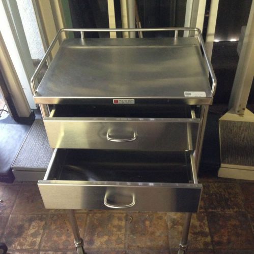 Two Drawer SS Cart