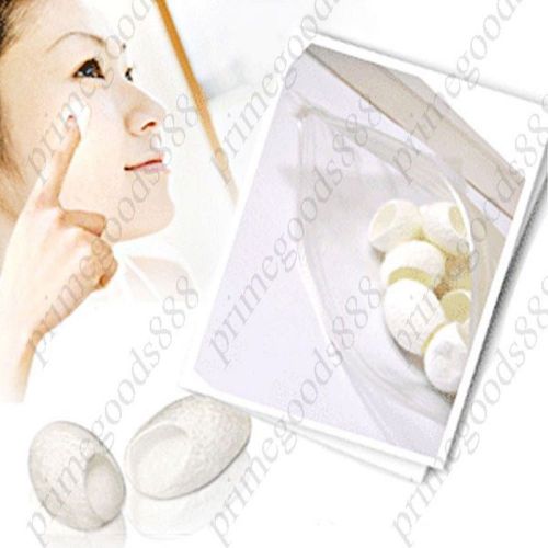 15 x White Natural Silkworm Cocoon Blackheader Removal &amp; Exfoliating Facial