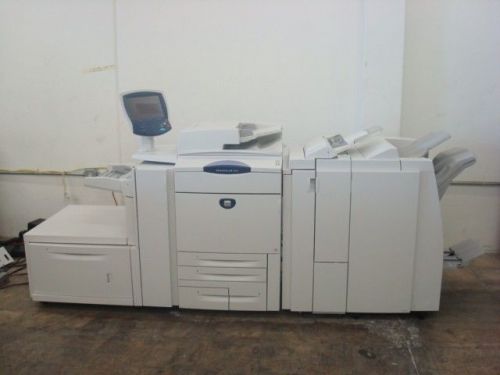 Xerox docucolor 260 digital color copy print scan lp finisher lct ex260 fiery for sale